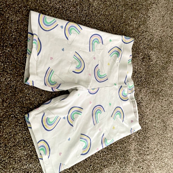 wonder nation, size 10/12, white and rainbow - Picture 1 of 3